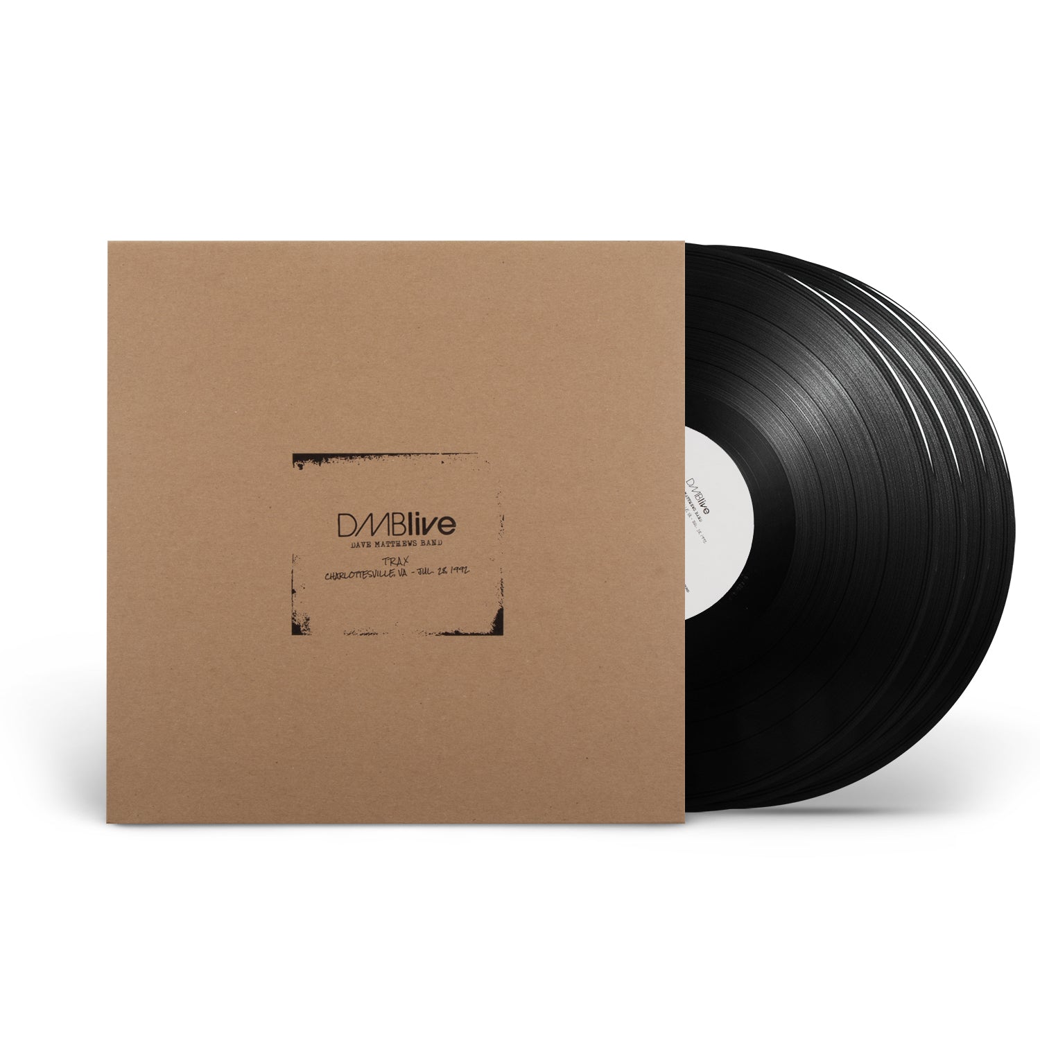 DMBLive - Charlottesville, VA - 07/28/1992 - Vinyl – Dave Matthews