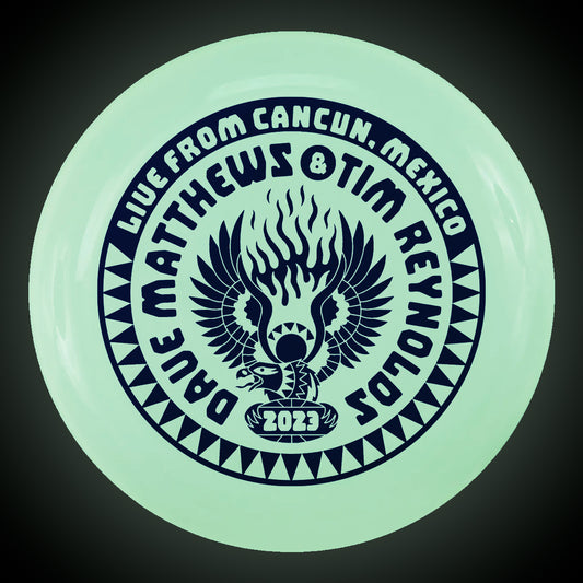 Dave and Tim Riviera Maya Blue Frisbee