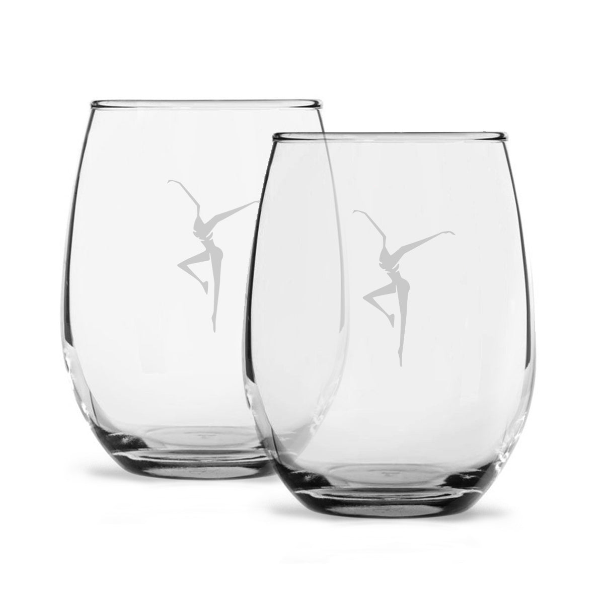Stemless Wine Glass Set