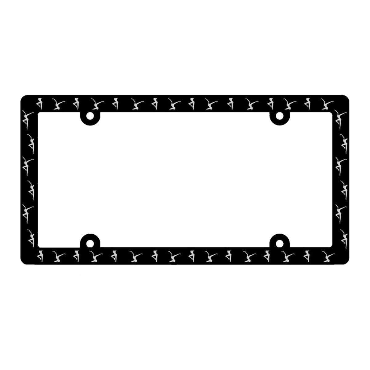 Firedancer License Plate Frame
