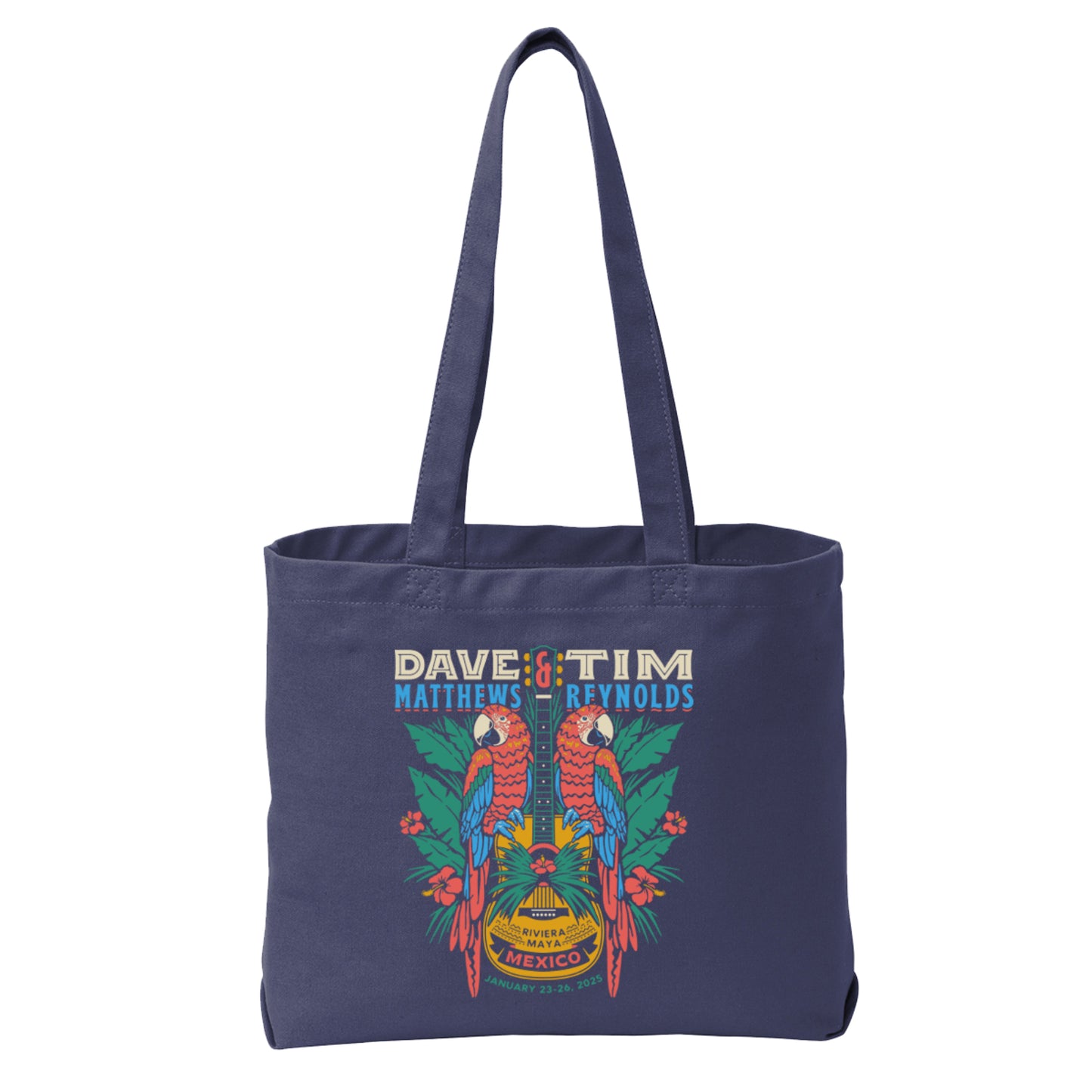 Parrot Guitar Tote Bag