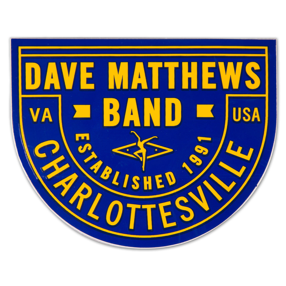 DMB Sticker (Blue/Yellow)