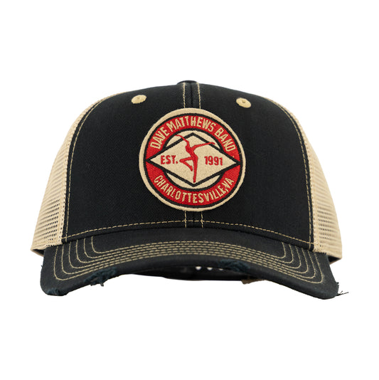 DMB Black Trucker Hat