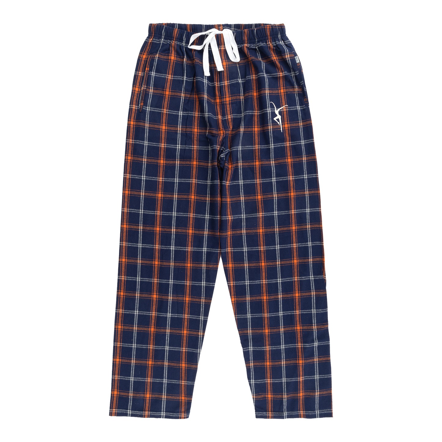 DMB Flannel Firedancer PJ Pants - Navy/Orange