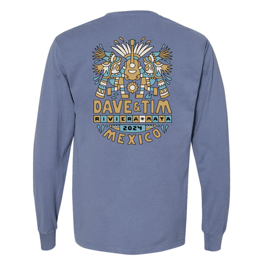 Dave & Tim 2024 Mayan Warrior Long Sleeve Tee