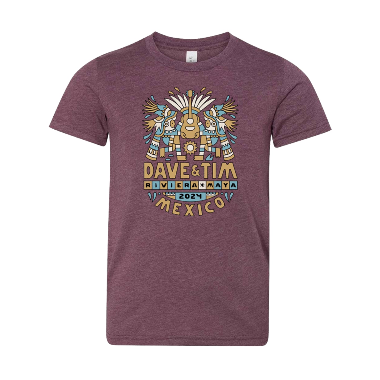 Dave & Tim 2024 Mayan Warrior Youth Tee