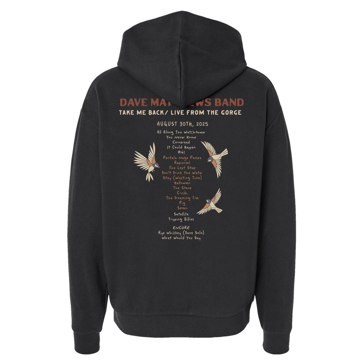 Take Me Back / Live From The Gorge Hoodie