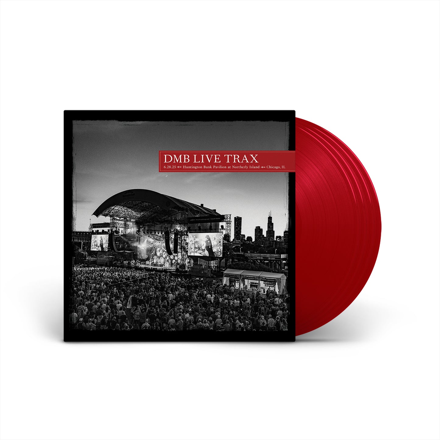 DMB Live Trax Vol. 72: 06/28/2025 - Huntington Bank Pavilion 6-LP Red
