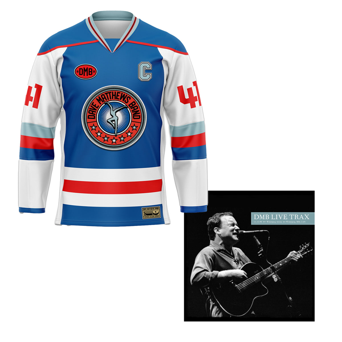 Live Trax Vol. 75 + DMB Hockey Jersey