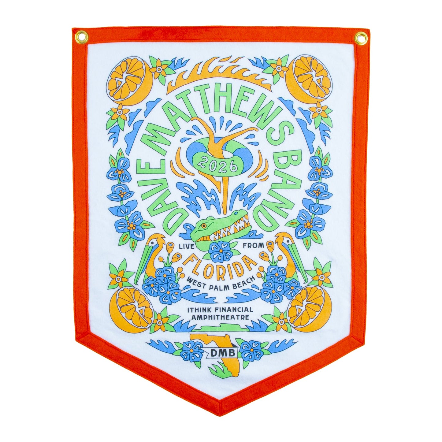 West Palm Beach 2026 Felt Camp Flag
