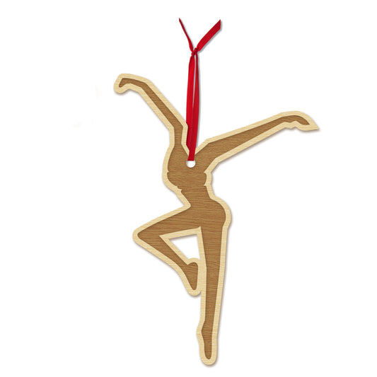Firedancer Wooden Ornament