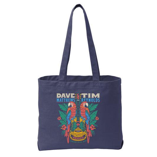 Parrot Guitar Tote Bag