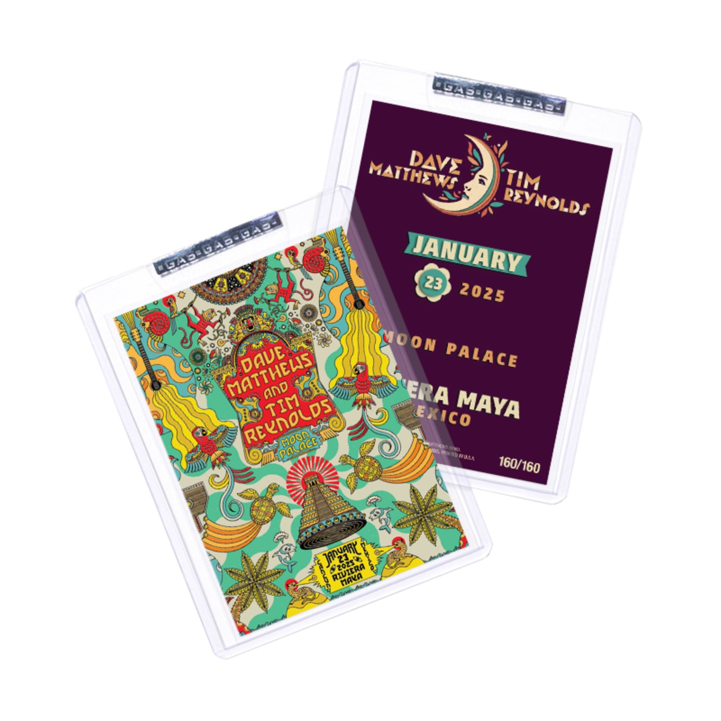 Cancun, QR Setlist Trading Card Jan. 23 2025