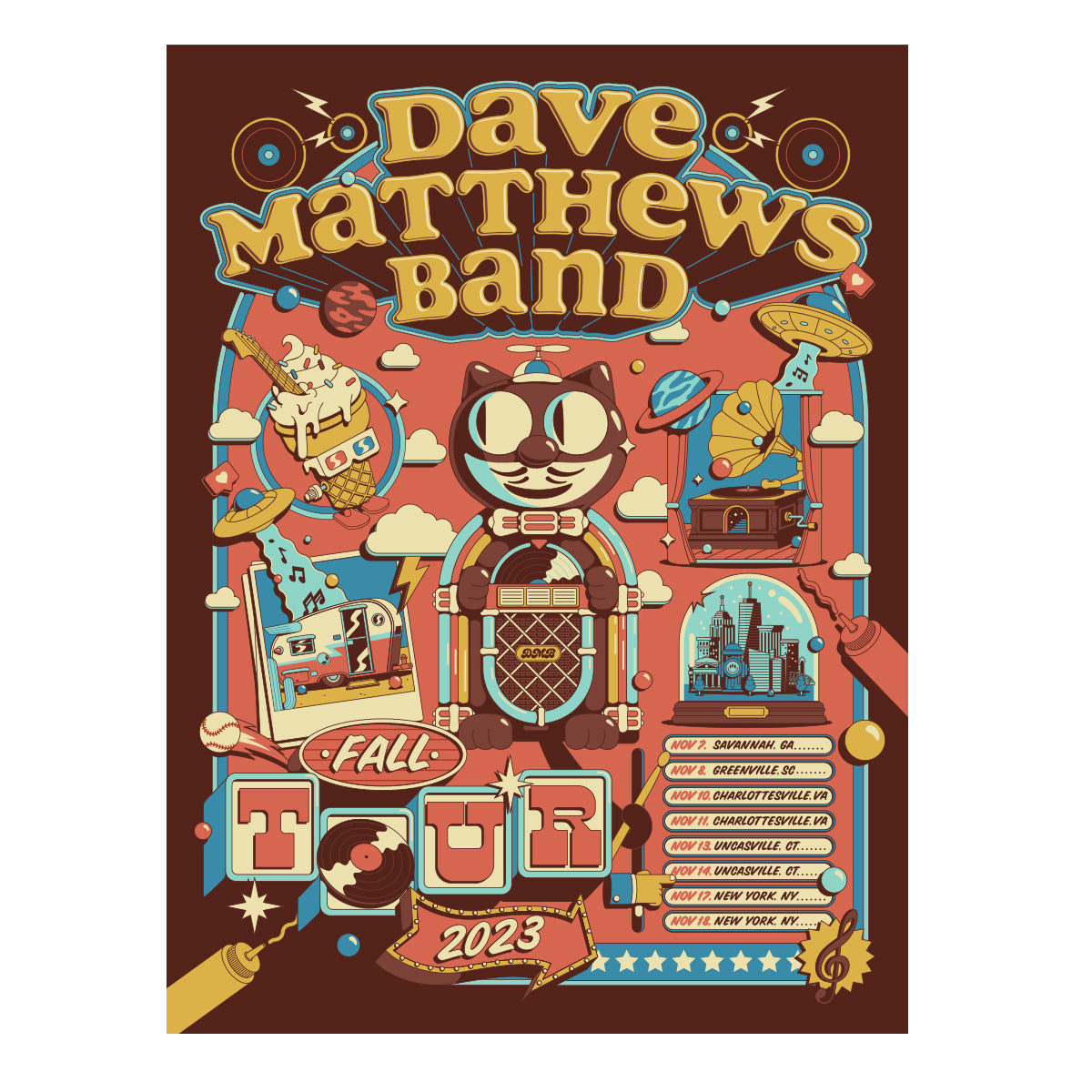 2023 Fall Tour Poster