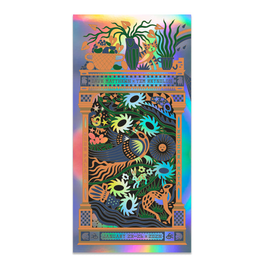 Dave & Tim 2025 Event Poster - Triptych N1 Panel FOIL Variant