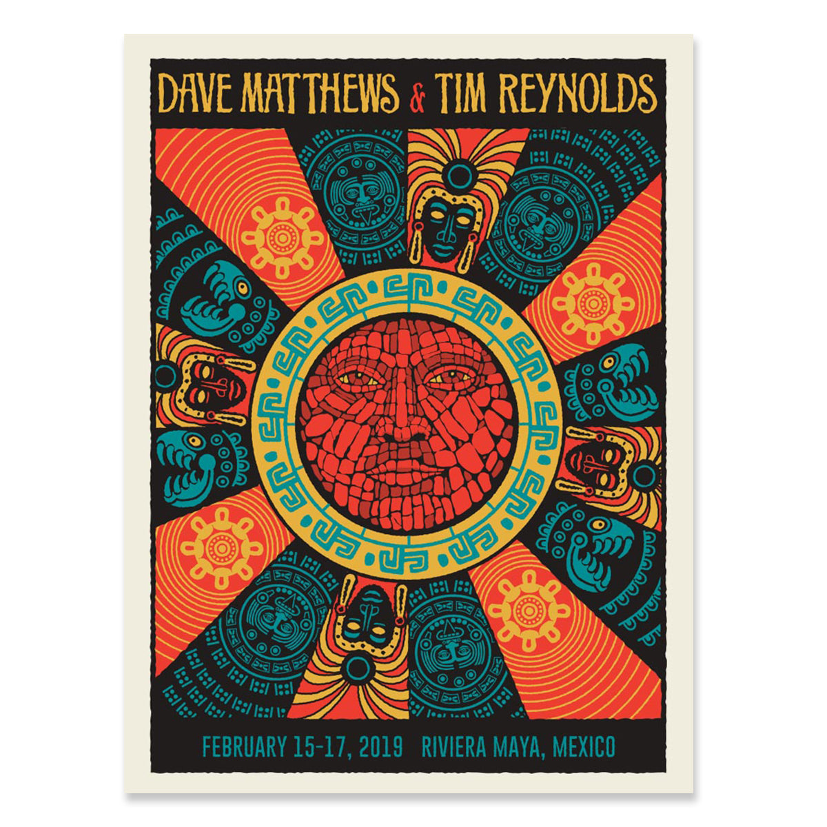 Dave & Tim 2019 Riviera Maya Event Poster