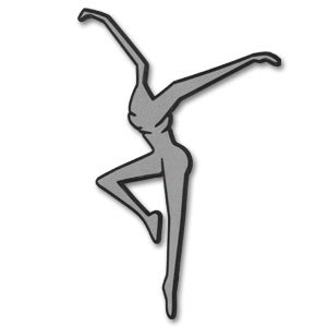 DMB Silver Fire Dancer Decal