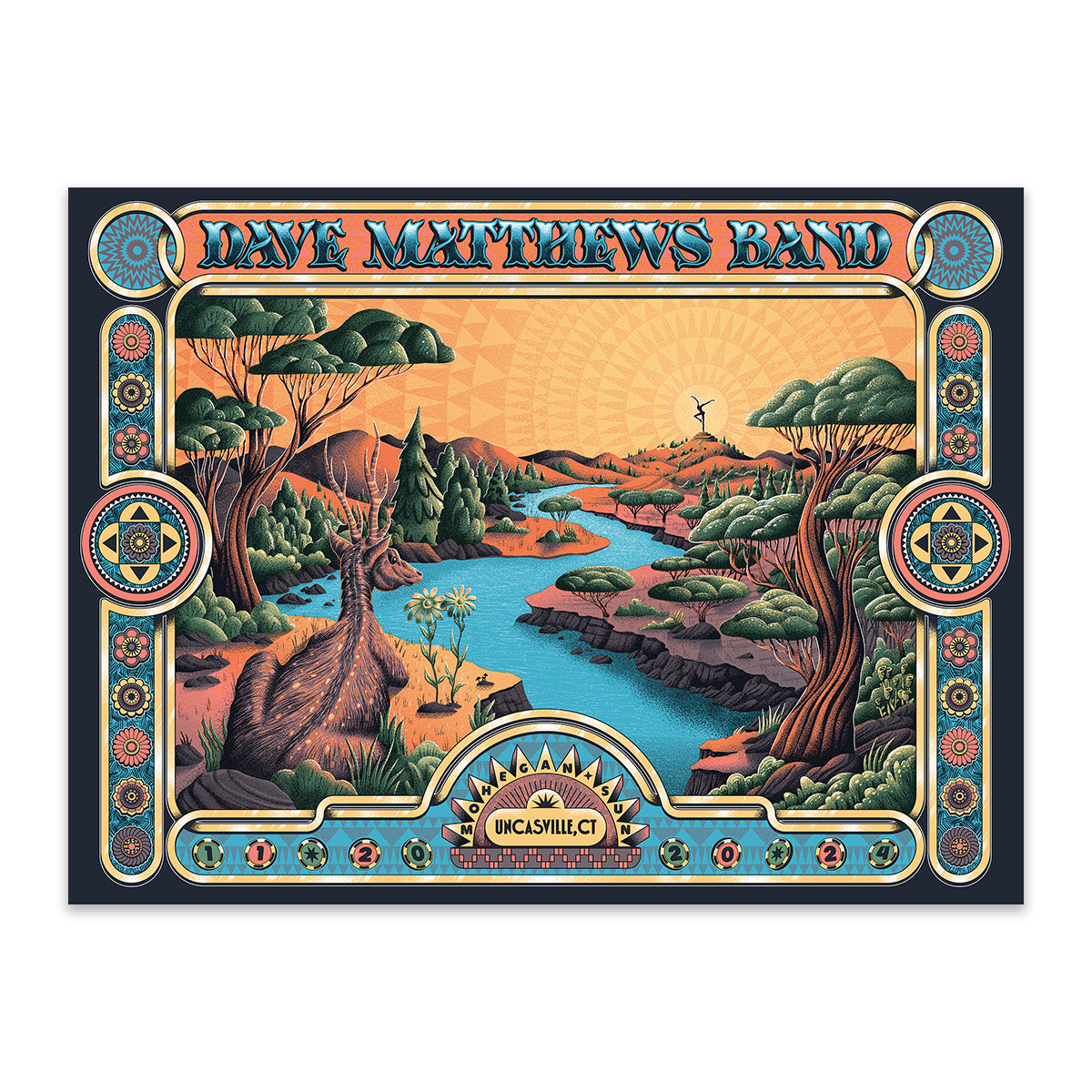 WPP DMB Show Poster Uncasville, CT 11/20/2024