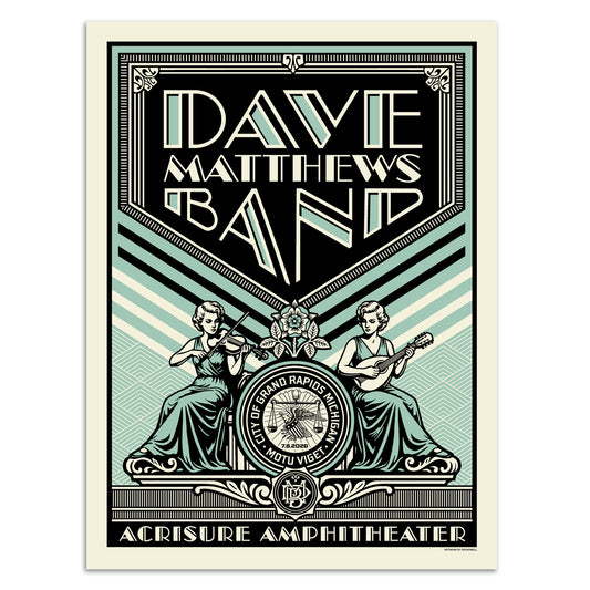 DMB Show Poster Grand Rapids, MI 07/08/2026