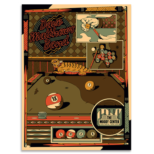 DMB Show Poster Austin, TX 05/11/2026