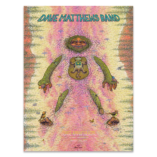 DMB Show Poster George, WA 8/31/2024