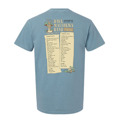 Colorado 2026 Set List Tee