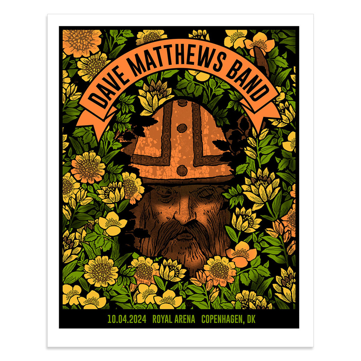 DMB Show Poster Copenhagen, DK 4/10/2024