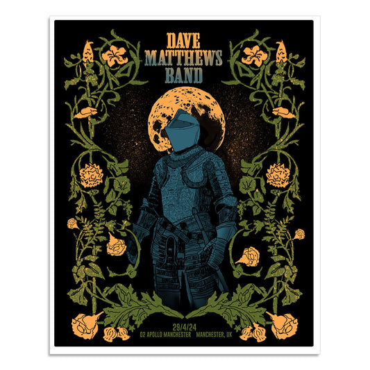 DMB Show Poster Manchester, UK 4/29/2024
