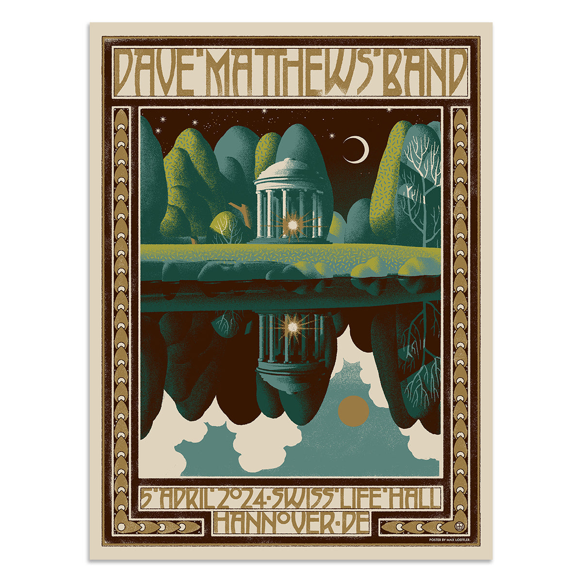 DMB Show Poster Hannover, DE 4/5/2024