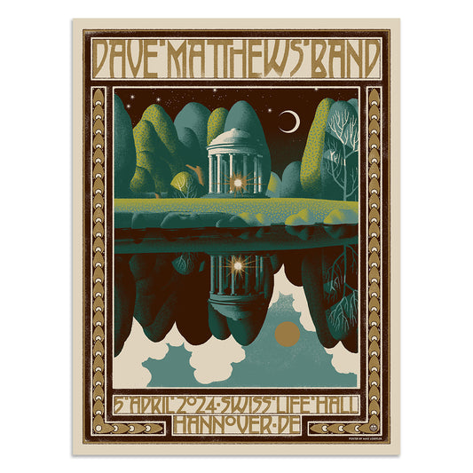 DMB Show Poster Hannover, DE 4/5/2024