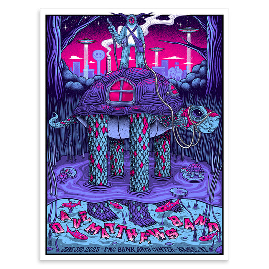 DMB Show Poster Holmdel, NJ 06.3.2025