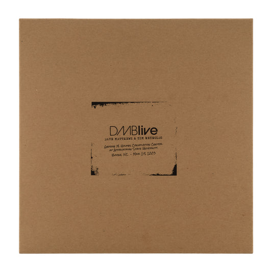 DMBLive - Appalachian State University - Boone, NC - 03/29/2003 - Vinyl