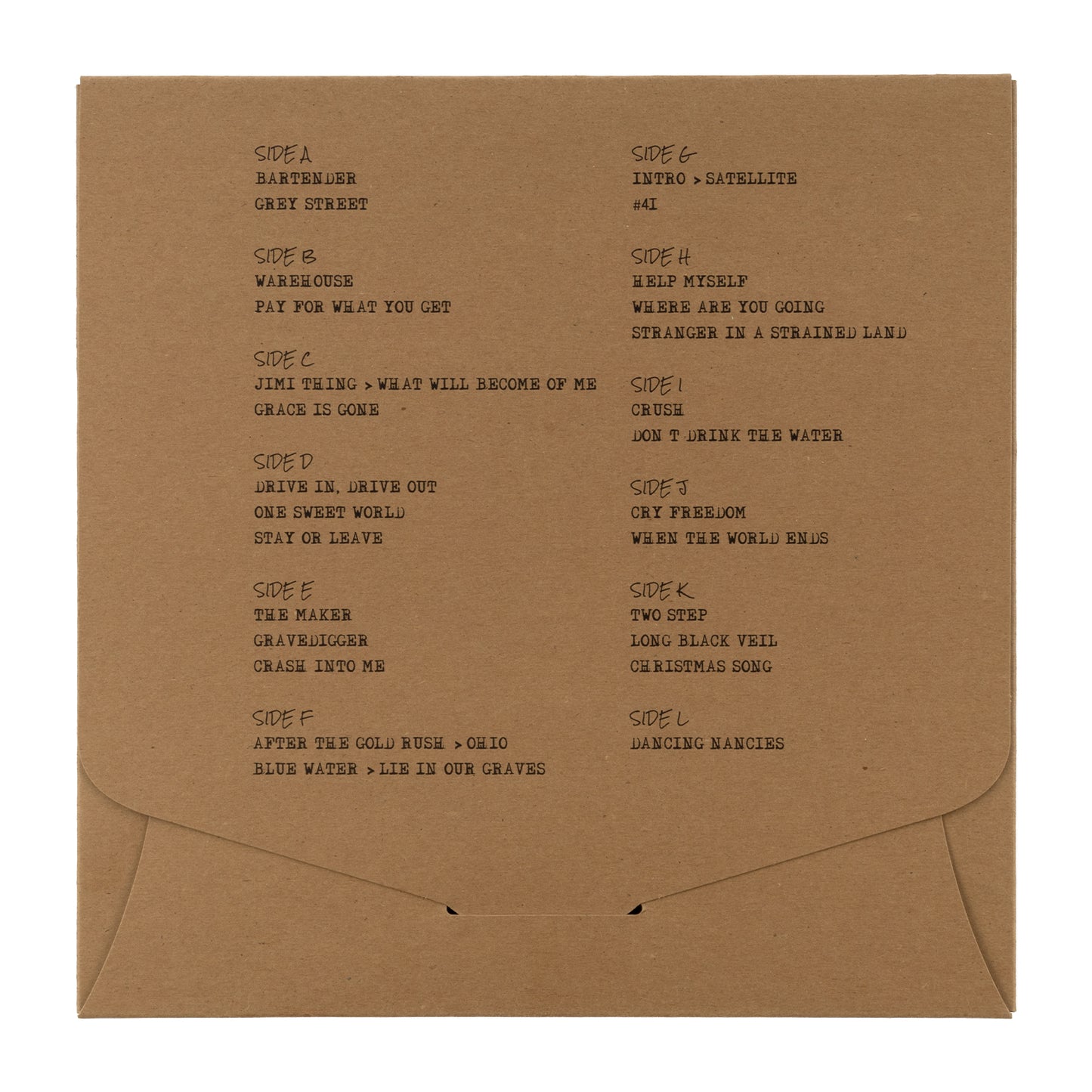 DMBLive - Appalachian State University - Boone, NC - 03/29/2003 - Vinyl