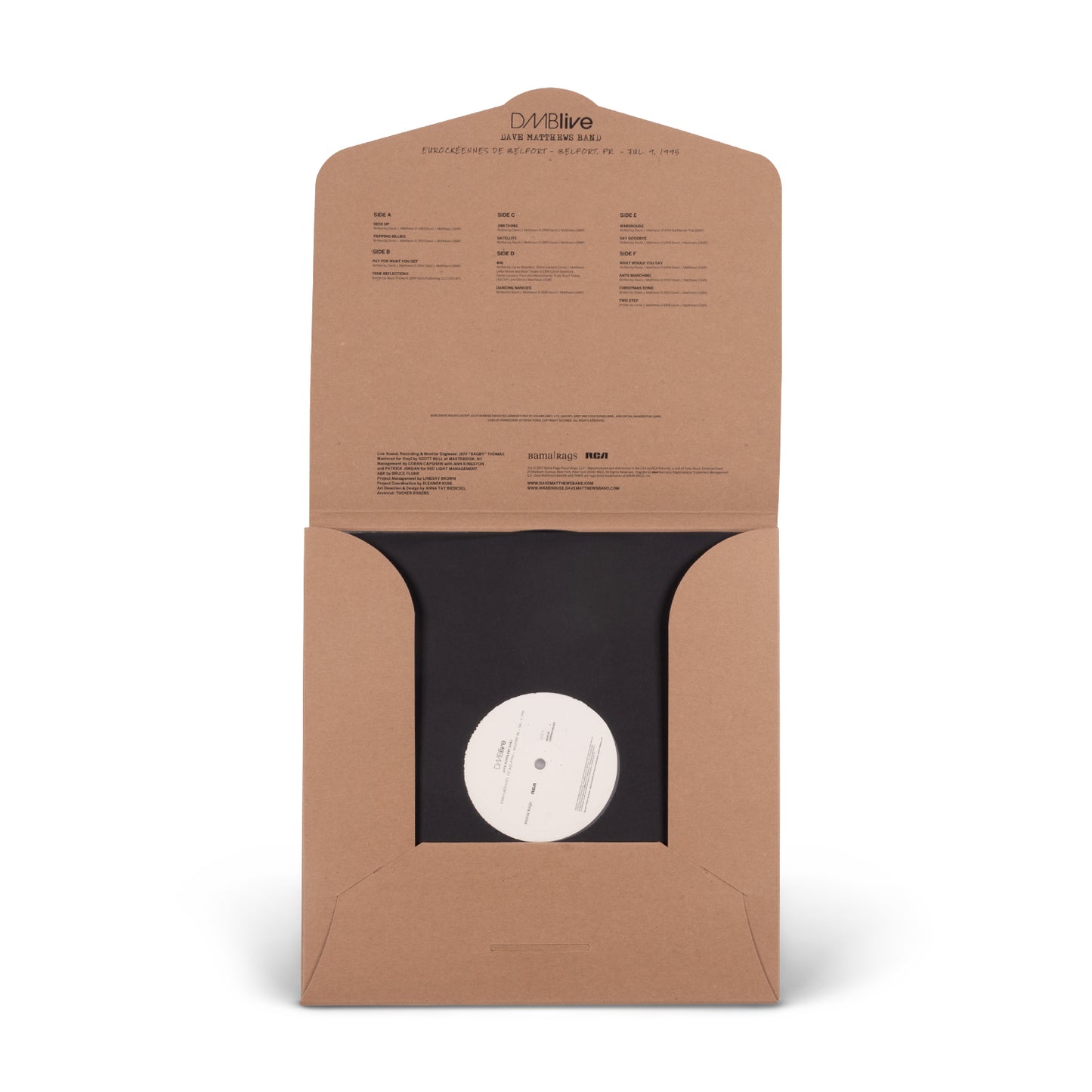 DMBLive - Eurockennes de Belfort - Belfort, FR - 07/09/1995 - Vinyl