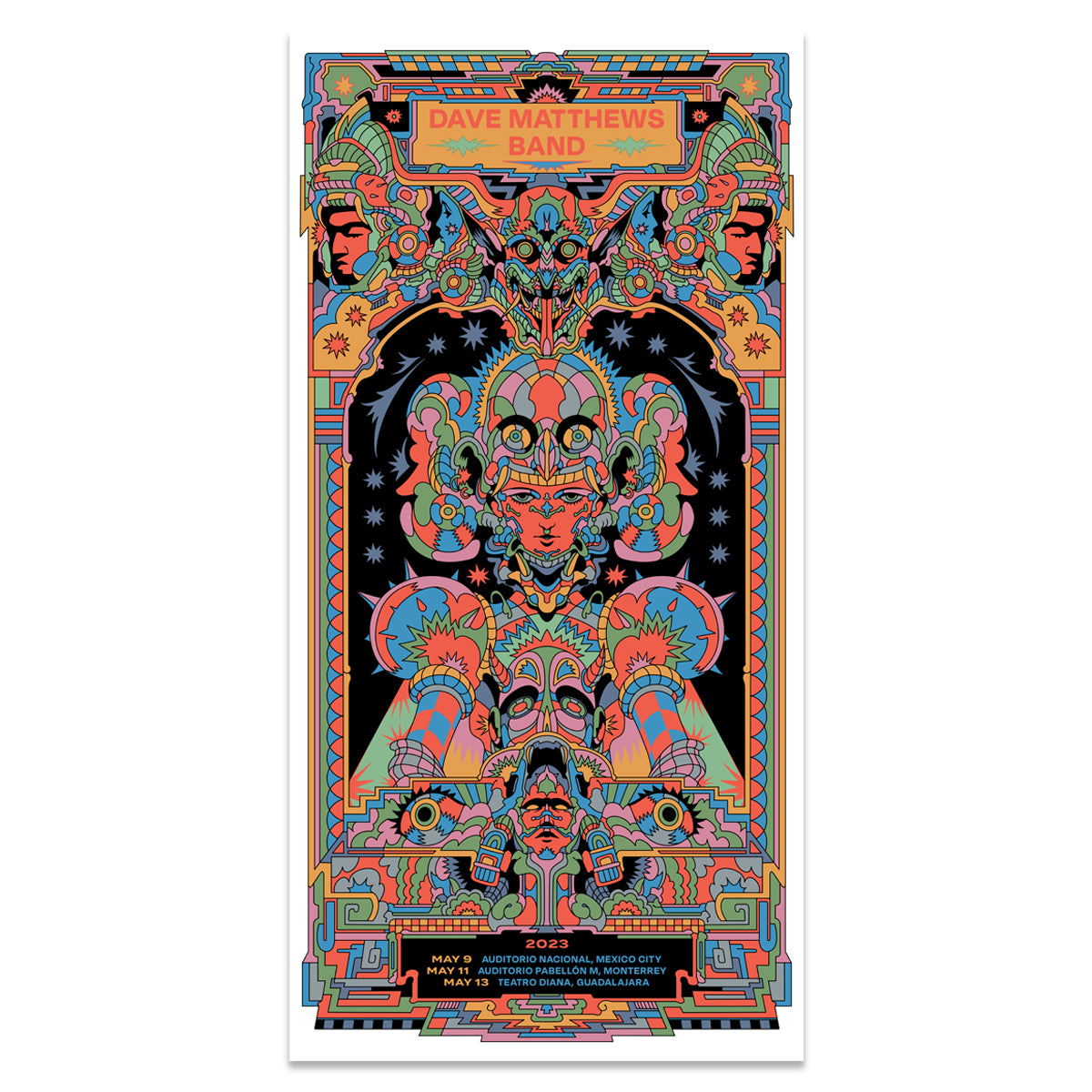 DMB Mexico 2023 Poster