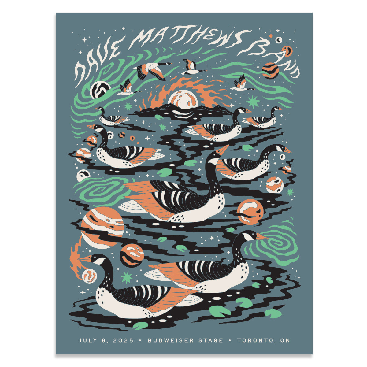 DMB Show Poster Toronto, ONT 07.8.2025