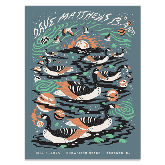 DMB Show Poster Toronto, ONT 07.8.2025