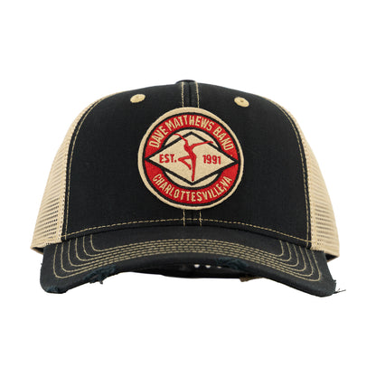 DMB Black Trucker Hat