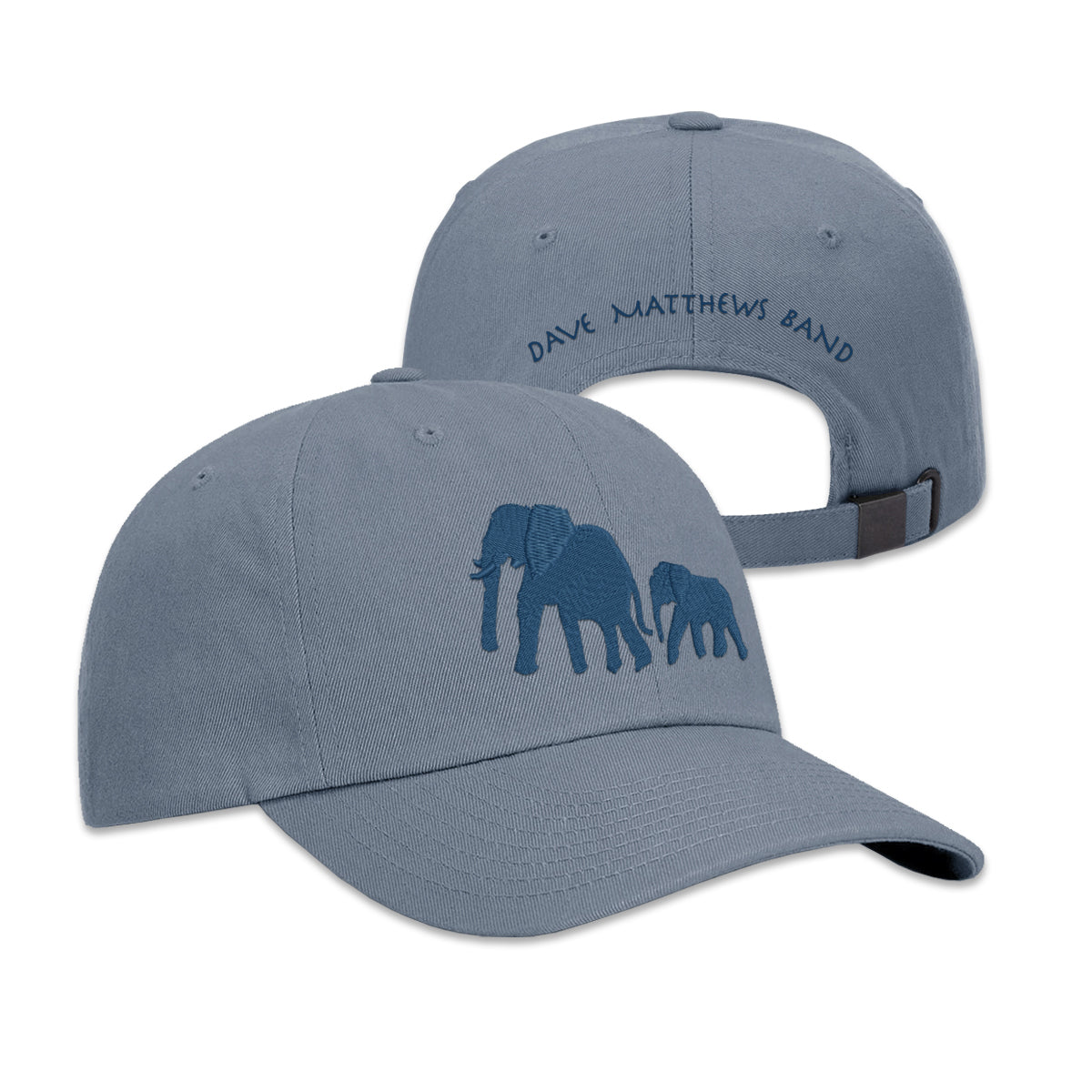 Elephant Dad Hat (Slate Blue)