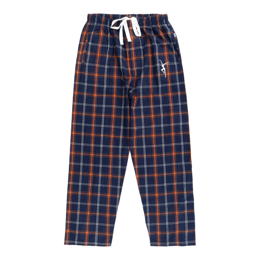 DMB Flannel Firedancer PJ Pants - Navy/Orange