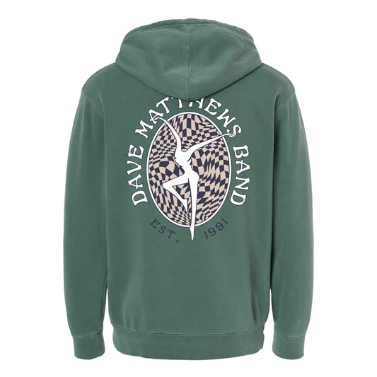 Warped Firedancer Pullover Hoodie - Sage