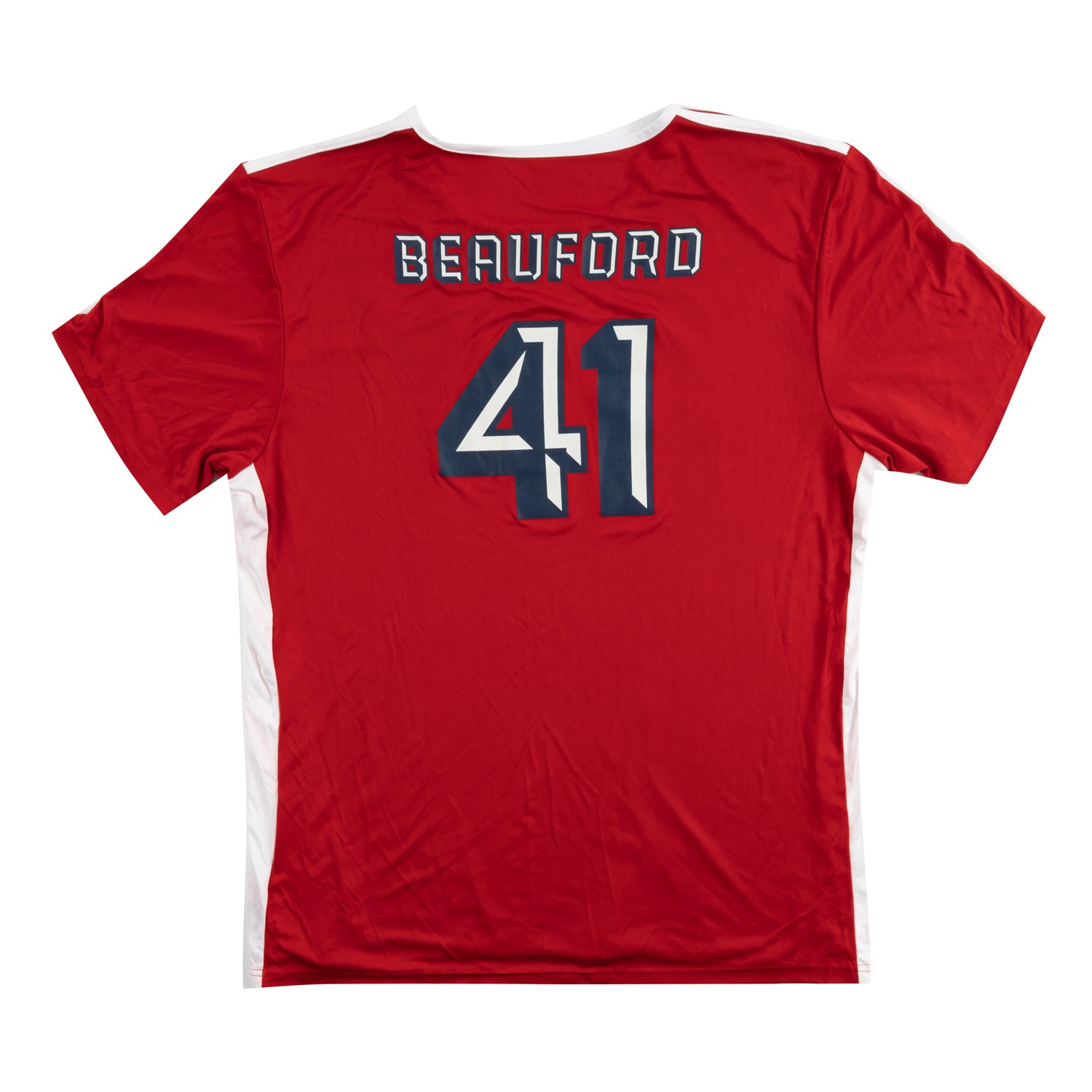 Red Adidas Carter Beauford Soccer Jersey – Dave Matthews Band