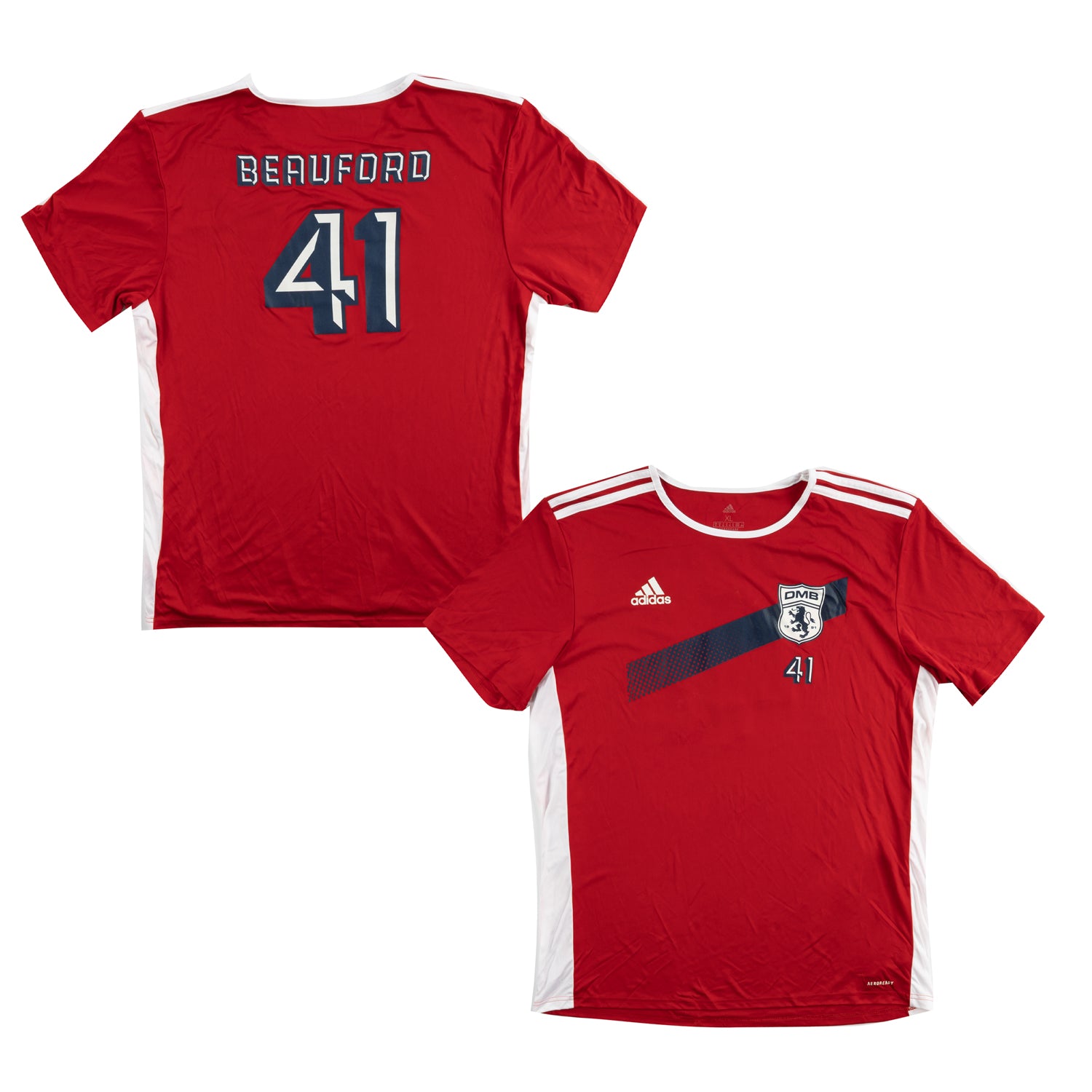 Red Adidas Carter Beauford Soccer Jersey – Dave Matthews Band