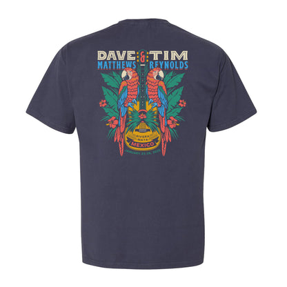 Parrot Guitar Tee - Navy