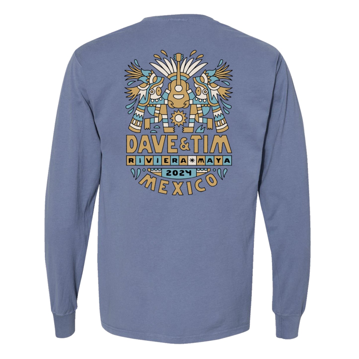 Dave & Tim 2024 Mayan Warrior Long Sleeve Tee