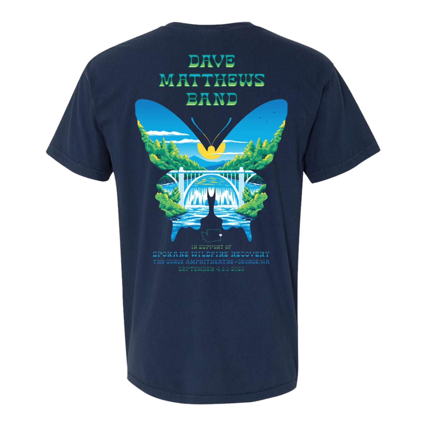 Spokane Wildfire Response Tee