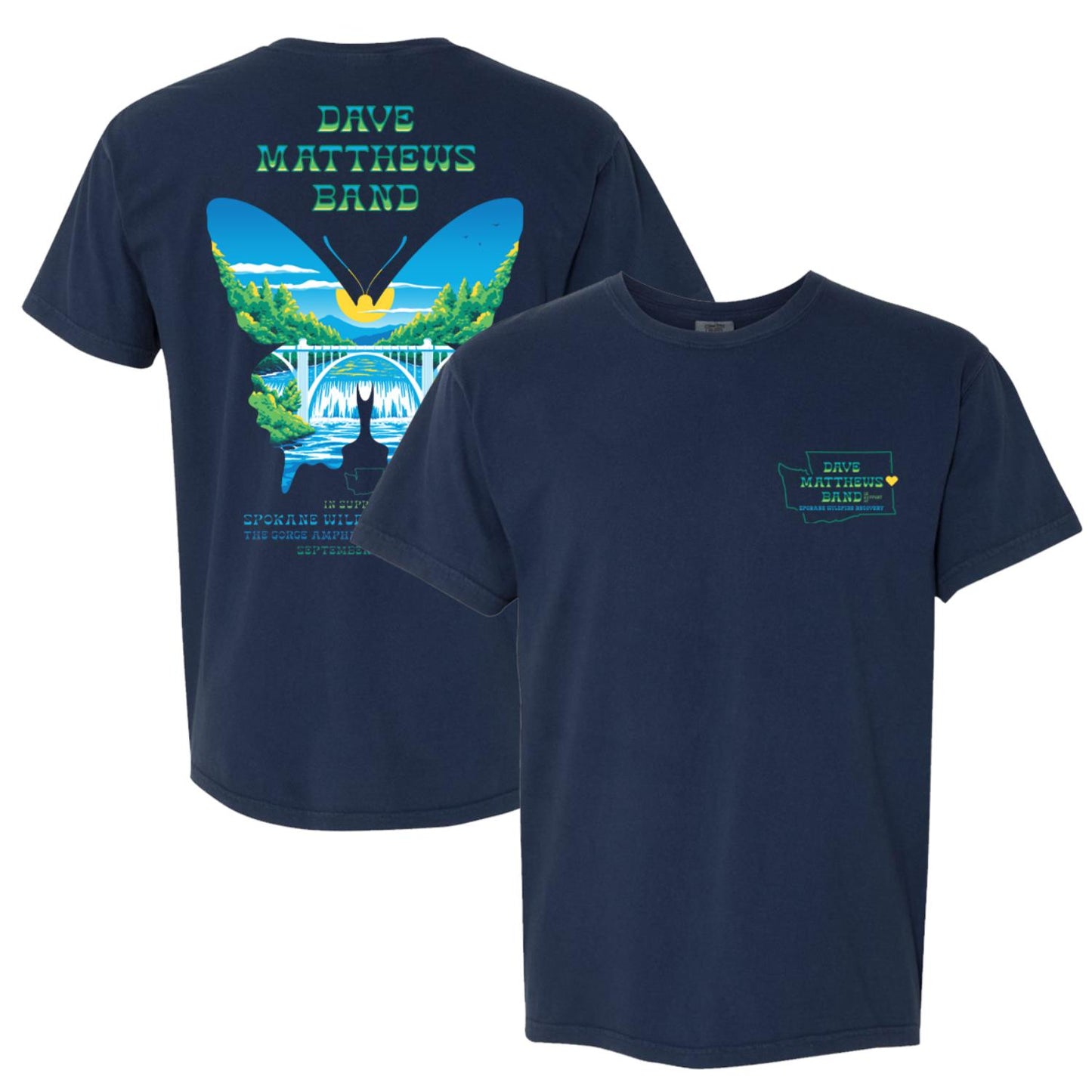 Spokane Wildfire Response Tee