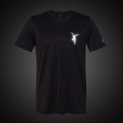 Reflective Firedancer Adidas Sport Shirt - Black