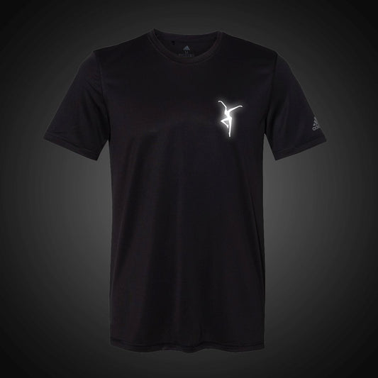 Reflective Firedancer Adidas Sport Shirt - Black