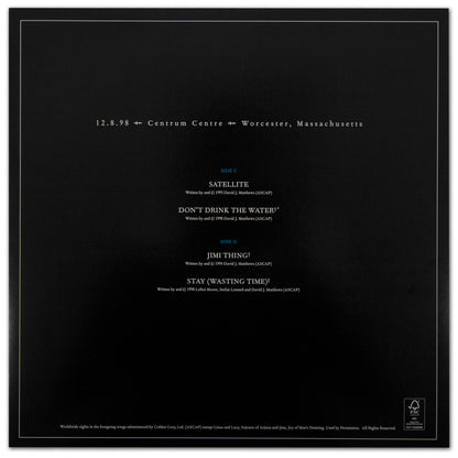 DMB Live Trax Vol. 01: 12/08/1998 - The Centrum - 4 LP Set